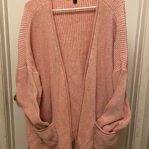 Universal Thread pink knitted cardigan